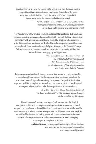 The Intrapreneur’s Journey Empowering Employees to Drive Growth