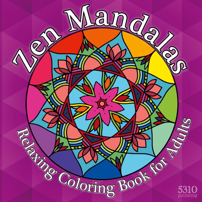 Zen Mandalas: Relaxing Coloring Book for Adults with Famous Quotes