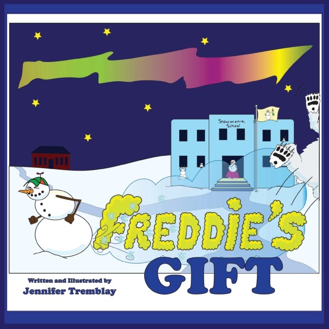 Freddies Gift: He cant hold the toots in much longer. Especially when a great big polar bear comes bounding into his school...