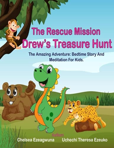 The Rescue Mission Drew's Treasure Hunt: The Amazing Adventure: Bedtime Story And Meditation For Kids.