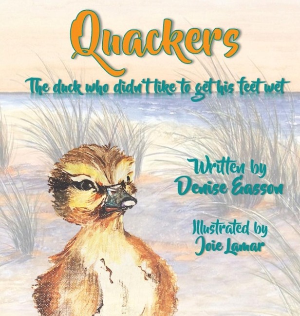 Quackers: The duck who didnt like to get his feet wet.
