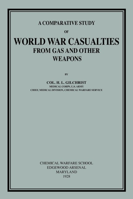 Comparative Study of World War Casualties from Gas and Other Weapons