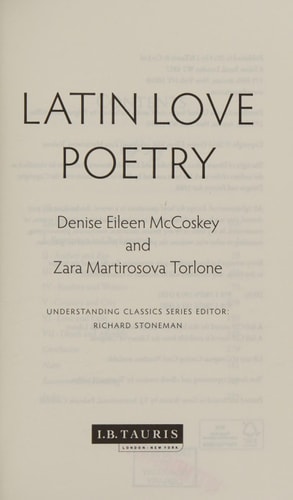 Latin Love Poetry