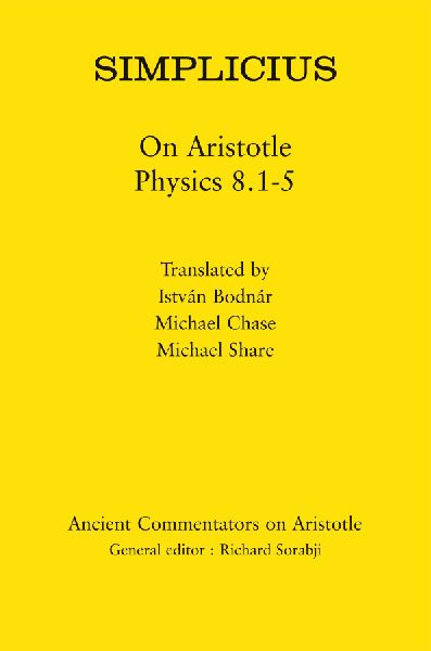 Simplicius: On Aristotle Physics 8.1-5