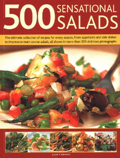 500 Best-Ever Salads: Recipes for every kind of salad from delicious appetizers and side dishes to impressive main courses, with meat, fish and vegetarian options, and over 500 colour photographs