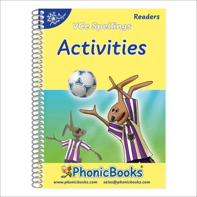 Phonic Books Dandelion Readers Vce Spellings Activities: Activities Accompanying Dandelion Readers Vce Spellings