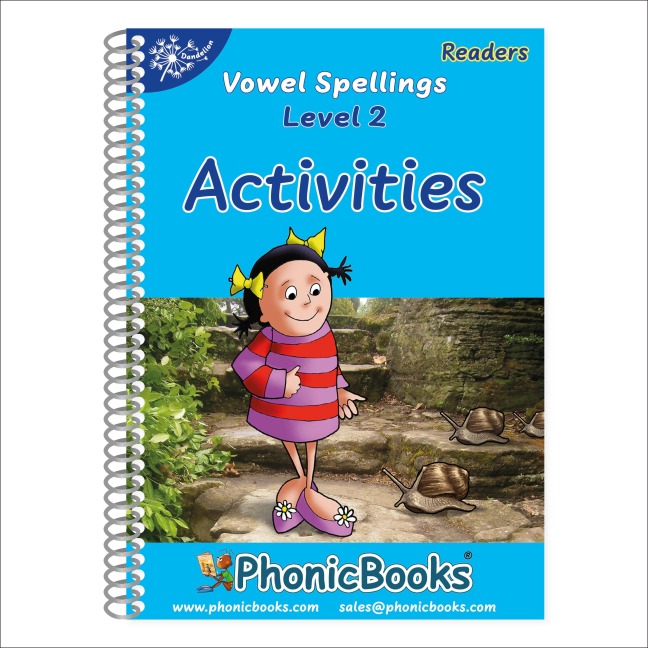 Phonic Books Dandelion Readers Vowel Spellings Level 2 VIV Wails Activities: Activities Accompanying Dandelion Readers Vowel Spellings Level 2 VIV Wails (Two to Three Alternative Spellings for Each Vowel Sound)