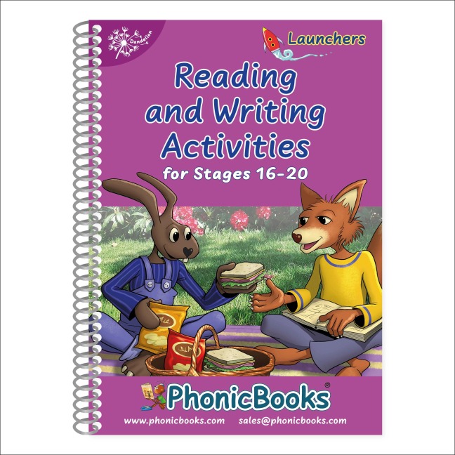 Phonic Books Dandelion Launchers Reading and Writing Activities for Stages 16-20 the Itch (Tch and Ve, Two Syllable Suffixes -Ed and -Ing and Spelling: Photocopiable Activities Accompanying Dandelion Launchers Stages 16-20 (Two Syllable Suffixes -Ed and -