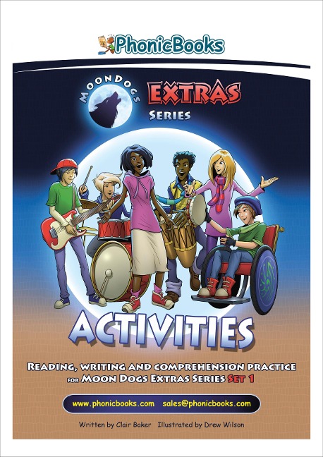 Phonic Books Moon Dogs Extras Activities: Photocopiable Activities Accompanying Moon Dogs Extras Books for Older Readers (Alternative Vowel Sp