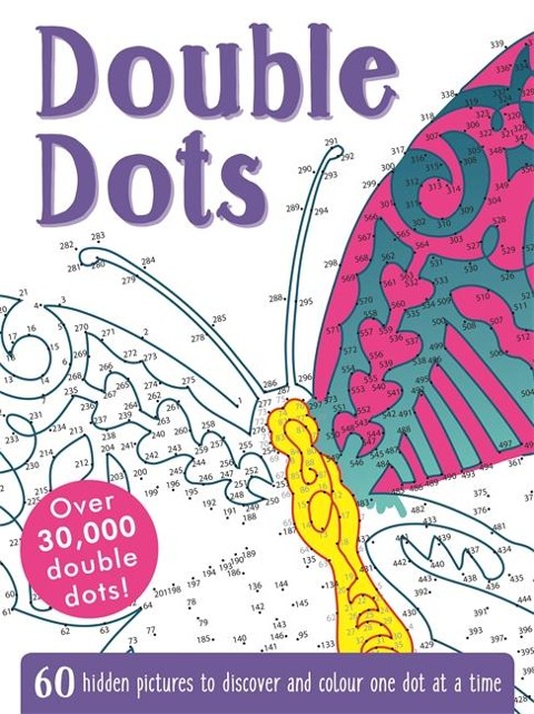 Double Dots: 60 Hidden Pictures to Discover and Colour One Dot at a Time