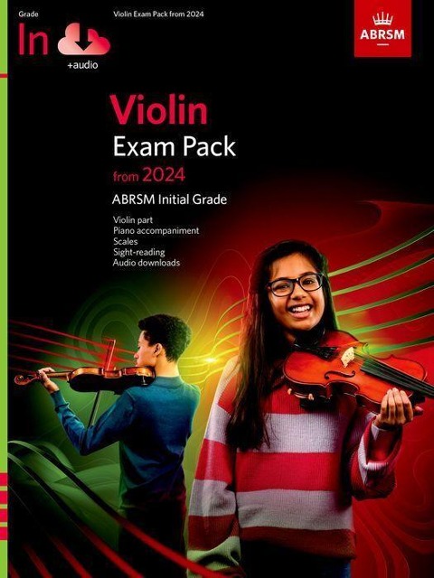 Violin Exam Pack from 2024, Initial Grade: Violin Part & Piano Accompaniment