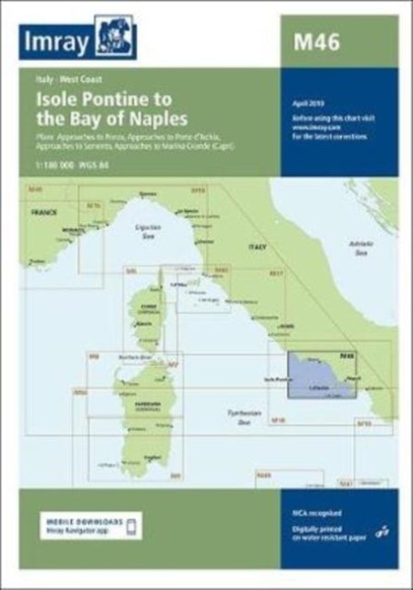 M46 Isole Pontine to the Bay of Naples