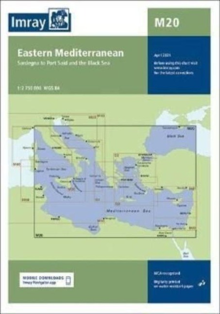 M20 Eastern Mediterranean: Sardinia to Port Said and the Black Sea
