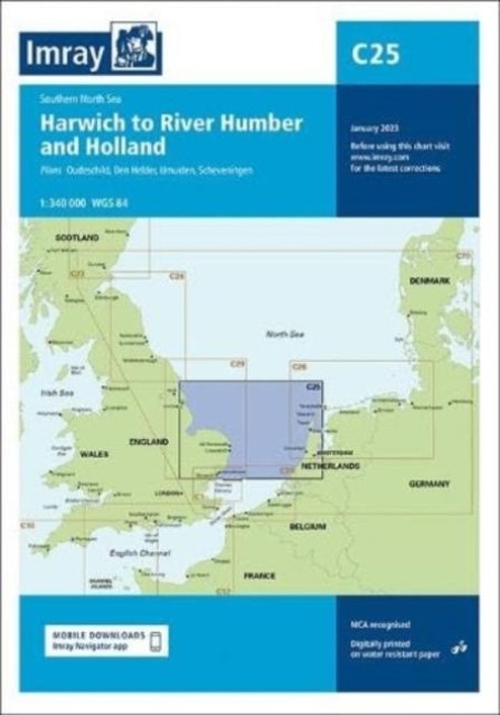 C25 Harwich to River Humber and Holland