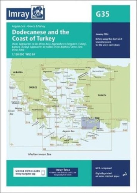G35 Dodecanese and the Coast of Turkey