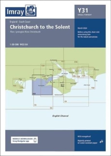 Y31 Christchurch to the Solent (Small Format): England South Coast