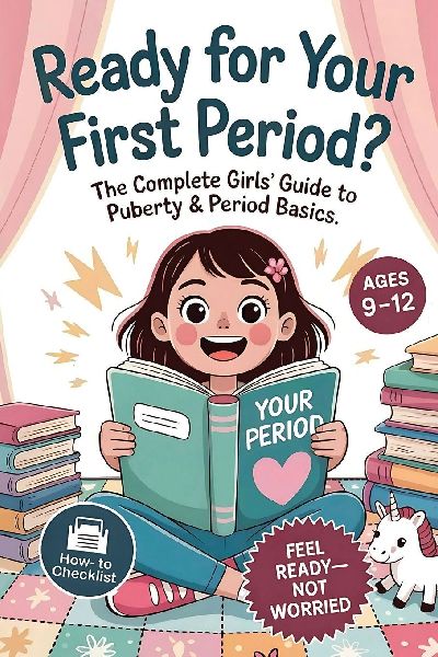 Ready For Your First Period?: The Complete Girls Guide to Puberty & Period Basics-Simple Steps, Supplies & a Day-One Plan (Ages 9-12)