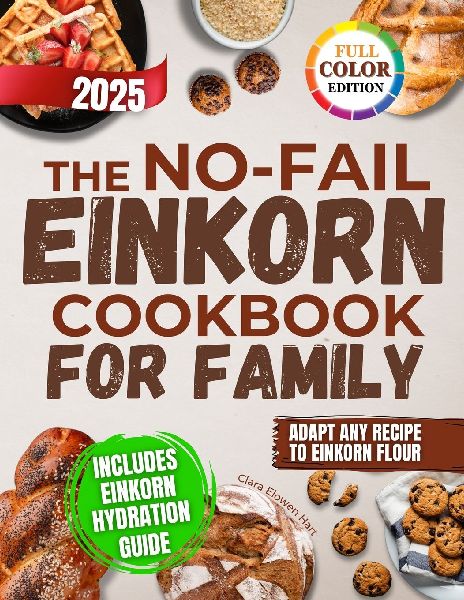 The No-Fail Einkorn Cookbook for Family: A Step-by-Step Guide with Healthy and Budget-Friendly Recipes, Hydration Tips and Classic Dishes Reinvented for Better Taste and Easier Digestion
