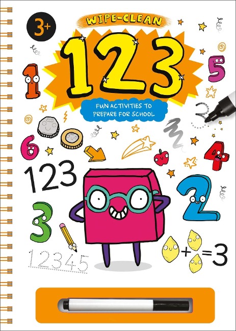 Help with Homework: 3+ 123: Wipe-Clean Workbook