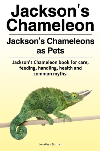 Jackson's Chameleon. Jackson's Chameleons as Pets. Jackson's Chameleon Book for Care, Feeding, Handling, Health and Common Myths.