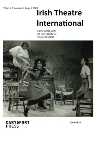 Irish Theatre International Volume 2 Number 1