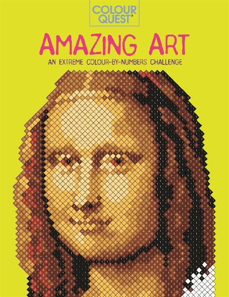 Colour Quest®: Amazing Art : An Extreme Colour by Numbers Challenge