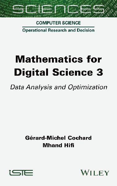 Mathematics for Digital Science 3: Data Analysis and Optimization