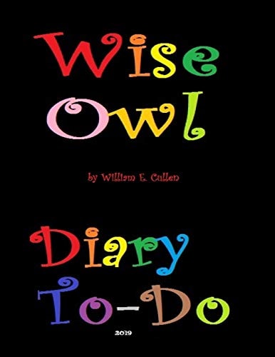Wise Owl Diary To-Do 2019