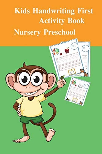 Kids Handwriting First Activity Book for Letter Tracing Learn the English Development Nursery Preschool a B C Included for Lowercase