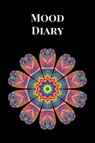 Mood Diary Purple Multicolored Blossom Mandala
