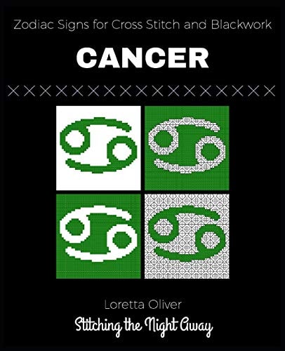 Cancer Zodiac Signs for Cross Stitch and Blackwork