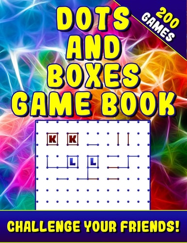 Dots and Boxes Game Book (200 Games) Activity Game Book.