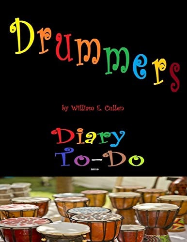 Drummers Diary To-Do 2019