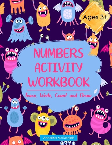 Numbers Activity Workbook Trace, Write, Count and Draw