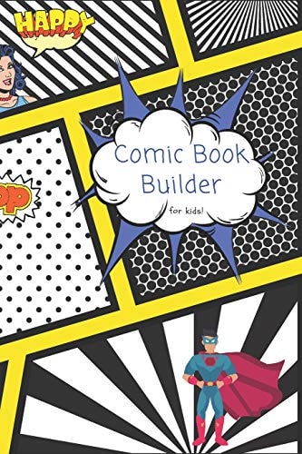 Comic Book Builder for Kids Create Action Packed Comics with Super Heroes, Villains and Your Imagination!