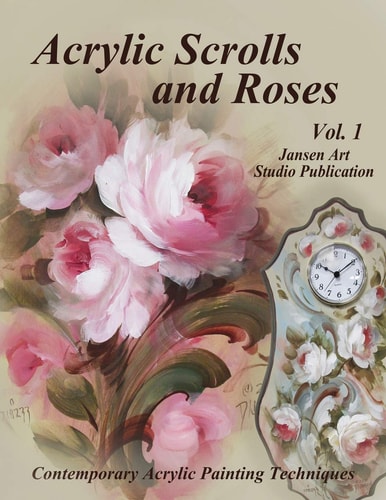 Acrylic Scrolls and Roses Volume 1