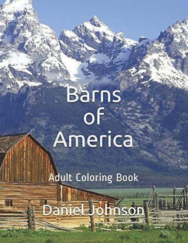 Barns of America Adult Coloring Book