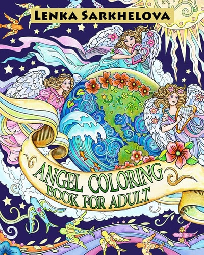 Angel Coloring Book for Adult