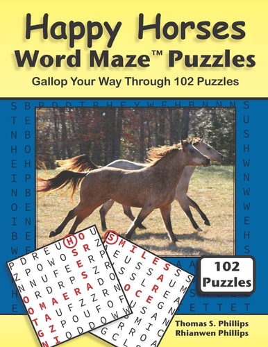 Happy Horses Word Maze Puzzles Gallop Your Way Through 102 Puzzles