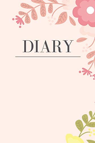 Diary Pink Floral Rose Gold