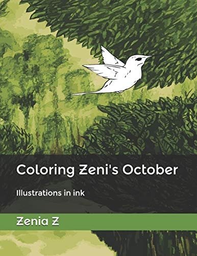 Coloring Zeni's October Illustrations in Ink
