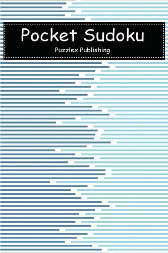 Pocket Sudoku Easy Sudoku Puzzle Game For Beginers With Abstract Minimal Design Stripe Horizontal Cover