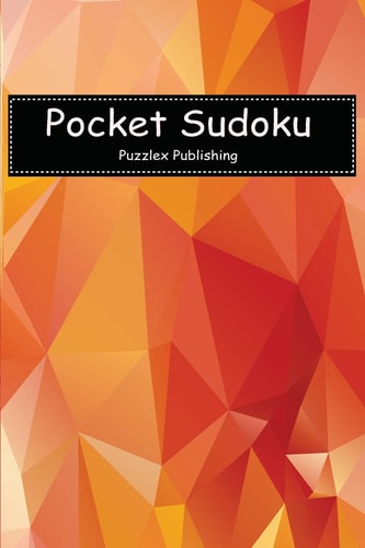 Pocket Sudoku Easy Sudoku Puzzle Game For Beginers With Abstract Triangle Polygonal Background Cover