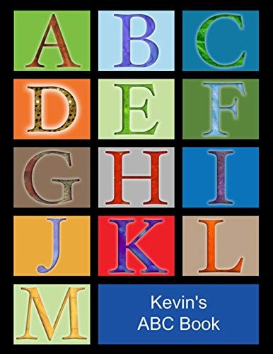 Kevin's ABC Book African American Boy with Black Hair