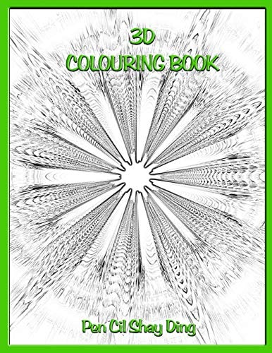 3D Colouring Book Book 1