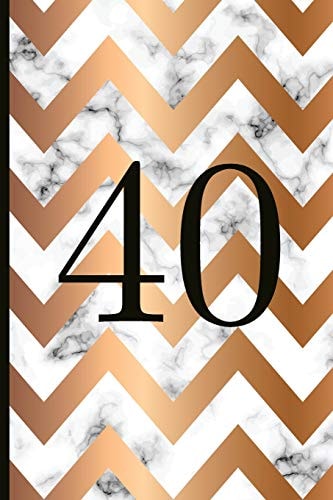 40 A Beautiful 40th Birthday Gift and Keepsake to Write Down Special Moments