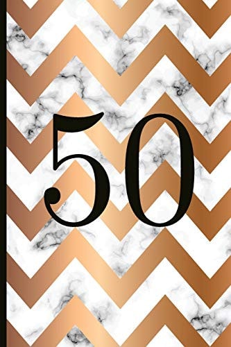 50 A Beautiful 50th Birthday Gift and Keepsake to Write Down Special Moments