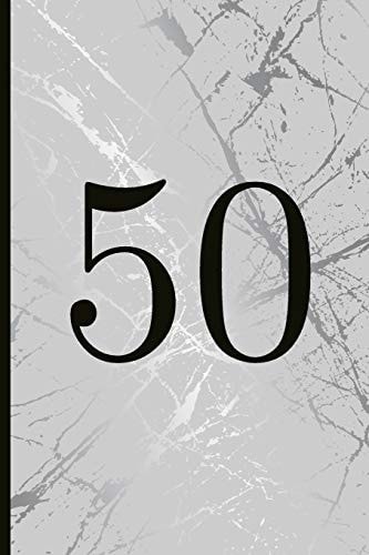 50 A Beautiful 50th Birthday Gift and Keepsake to Write Down Special Moments