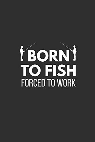 Born to Fish Funny Fishing Norebook