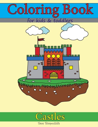 Coloring Book for Kids and Toddlers Castles